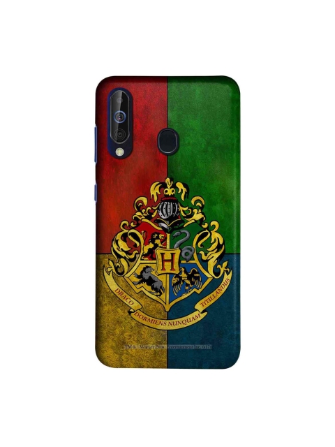

macmerise Green & Red Harry Potter Hogwarts Sigil Sublime Samsung Galaxy M40 Back Case