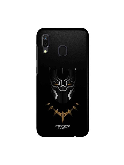 

macmerise Black & Gold-Toned Marvel Comics Minimalistic Panther Sublime Samsung Galaxy A30 Back Case