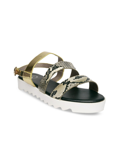 

red pout Women Multicoloured Open Toe Flats, Multi