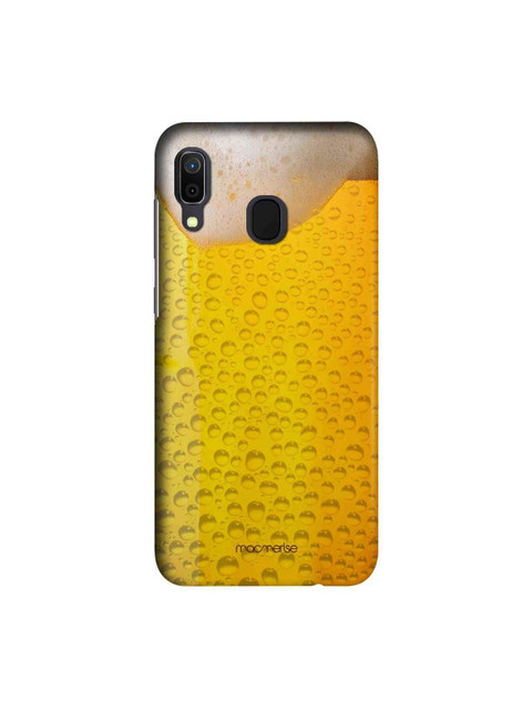 

macmerise Yellow & Beige Chug It Samsung Galaxy A30 Back Case