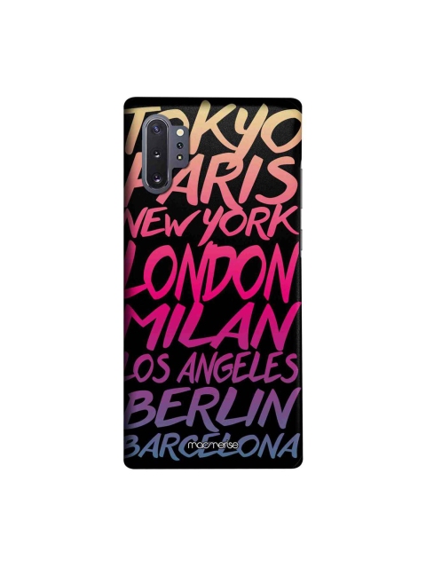 

macmerise Multicoloured Fashion Cities Sublime Samsung Galaxy Note10 Plus Back Cover, Multi