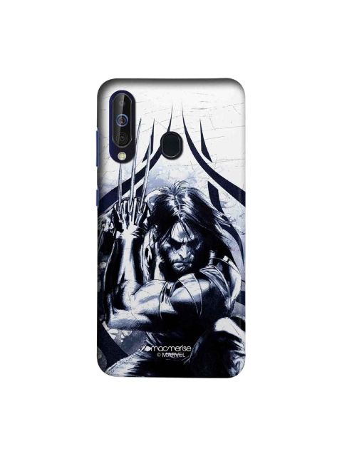 

macmerise Black & White Marvel Comics Lethal Logan Sublime Samsung Galaxy A60 Back Cover