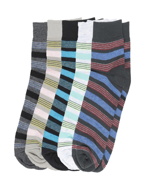 

Dollar Men Pack of 5 Assorted Ankle-Length Socks