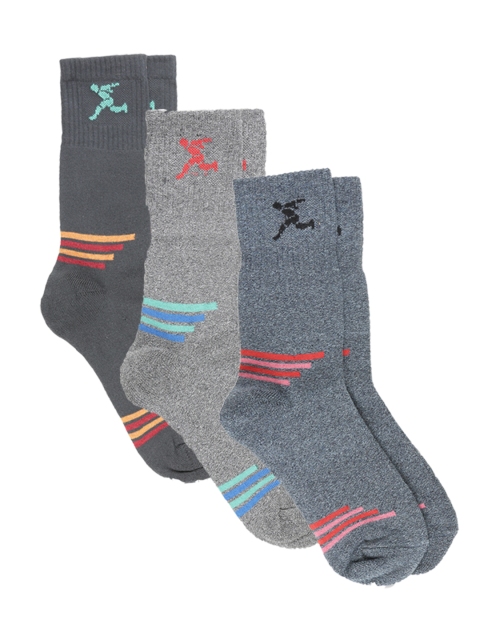

Dollar Men Pack of 3 Assorted Calf-Length Socks