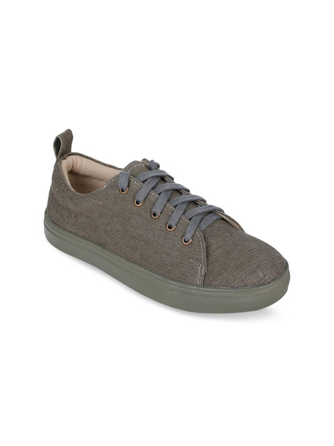 

Bruno Manetti Women Olive Green Sneakers