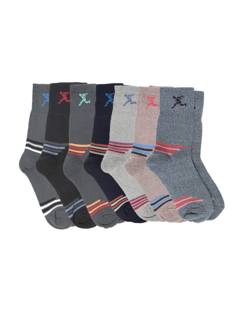 

Dollar Men Pack Of 7 Assorted Ankle-Length Socks
