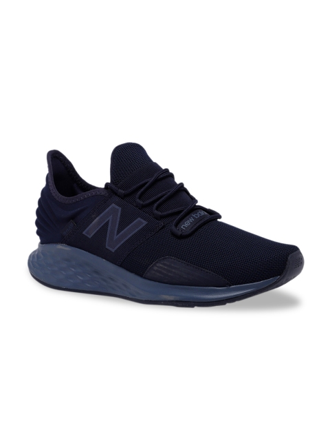 

New Balance Men Navy Blue Solid Running Shoes
