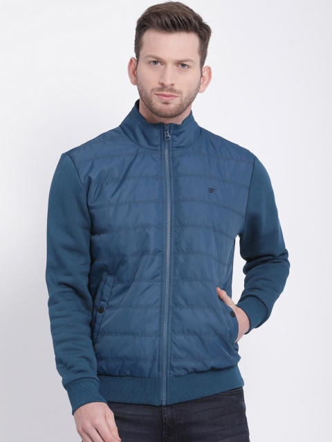 

t-base Men Blue Solid Fleece Sweatshirt