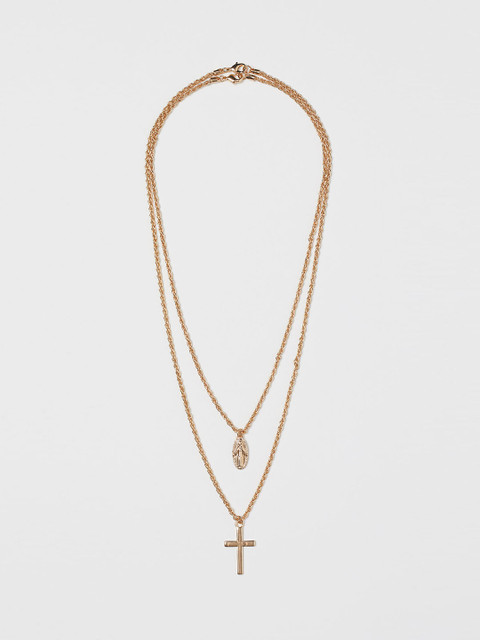 

H&M Men Gold 2-pack Necklaces