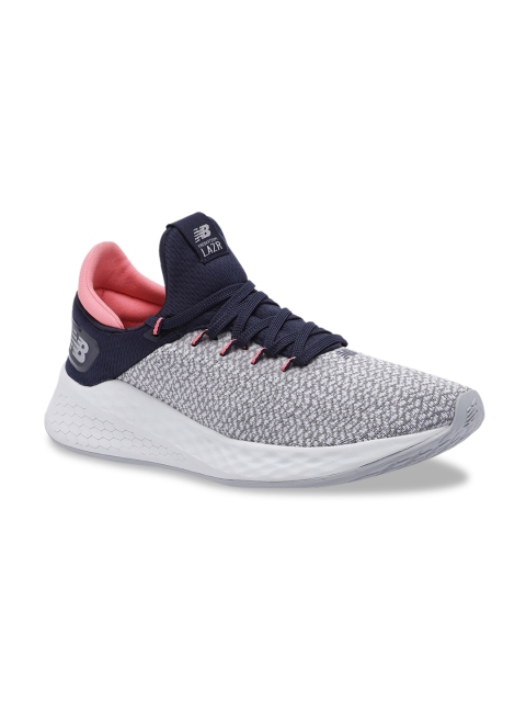 

New Balance Women Grey Synthetic Shoes