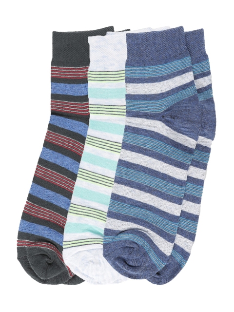 

Dollar Men Pack of 3 Assorted Ankle-Length Socks