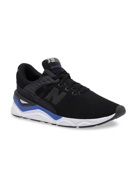 

New Balance Men Black Solid Sneakers