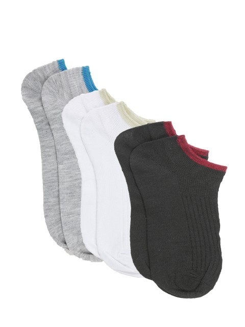 

Dollar Men Pack of 3 Assorted Ankle-Length Socks