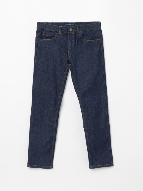 

Fame Forever by Lifestyle Boys Navy Blue Slim Fit Mid-Rise Clean Look Jeans
