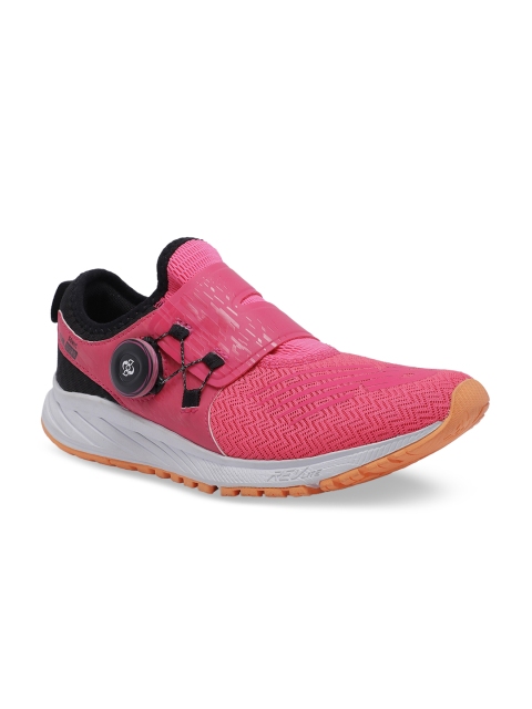 

New Balance Women Pink & Black Mesh USONIV1 Running Shoes