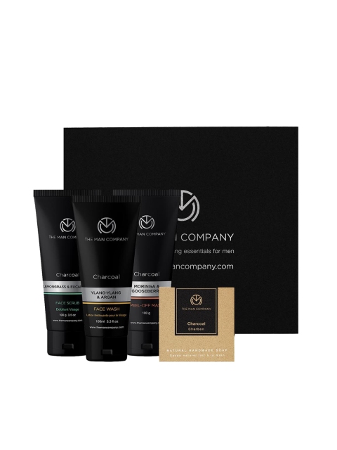 

THE MAN COMPANY Men Charcoal Power Pack, Black