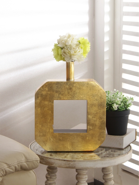 

Living Essence Gold-Toned & Black Eden Bamboo Vase
