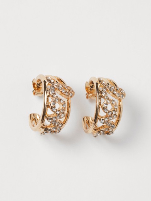 

H&M Gold Half-Hoop Earrings