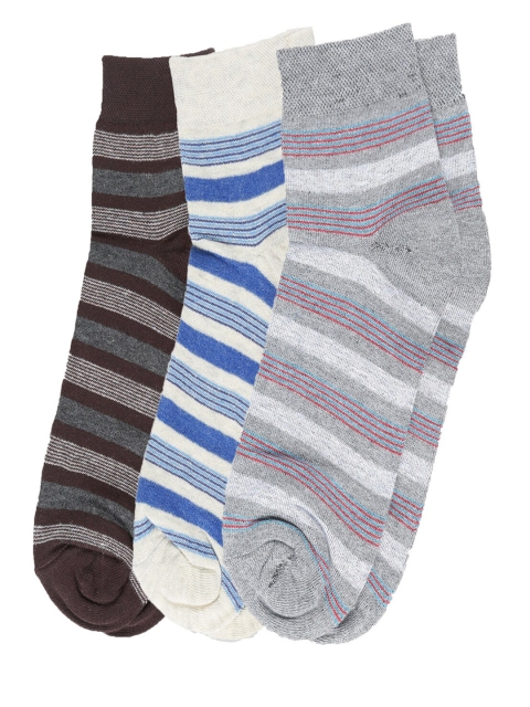 

Dollar Men Pack of 3 Assorted Ankle-Length Socks