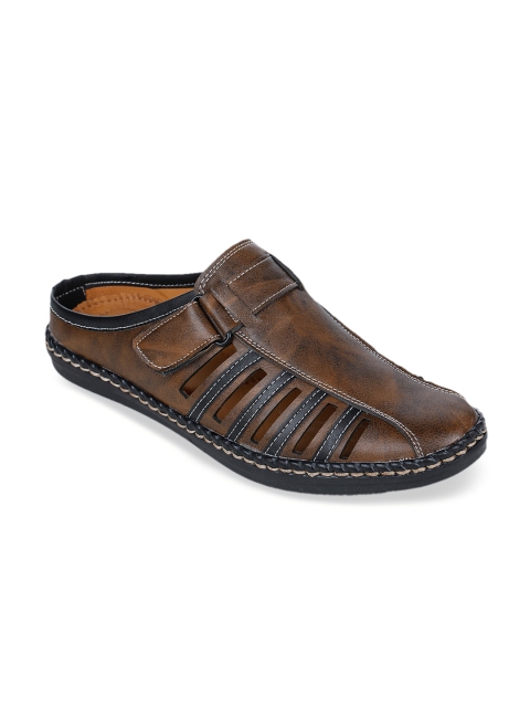 

Bruno Manetti Men Brown Comfort Sandals