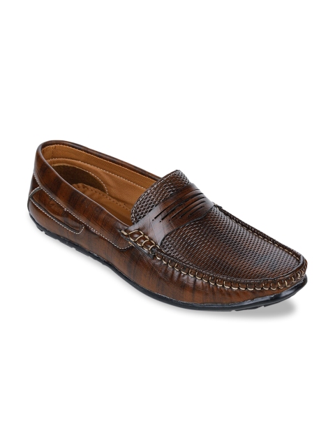 

Bruno Manetti Men Coffee Brown Loafers