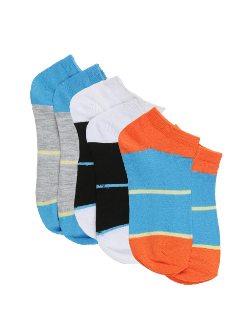 

Dollar Men Pack Of 3 Assorted Ankle-Length Socks