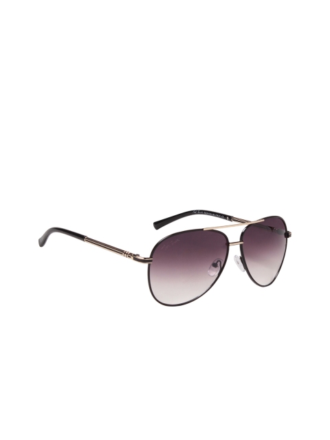 

Ted Smith Unisex Aviator Sunglasses, Mauve