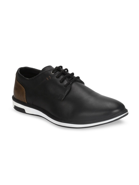 

Red Tape Men Black & Brown Colourblocked Derbys
