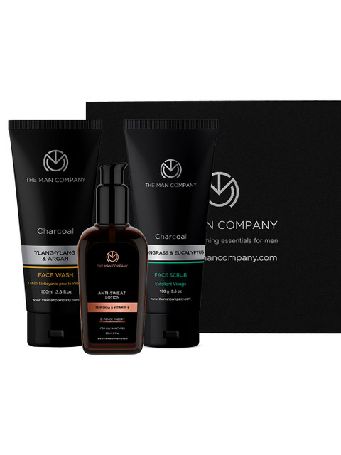 

THE MAN COMPANY Men's Grooming Kit, Black