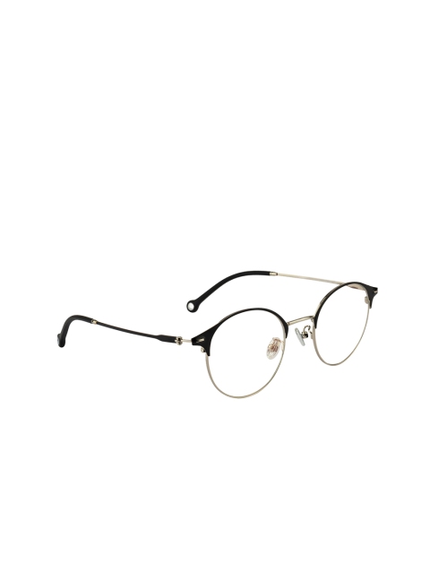 

Ted Smith Unisex Black Solid Full Rim Round Frames TS-NC5849_C2
