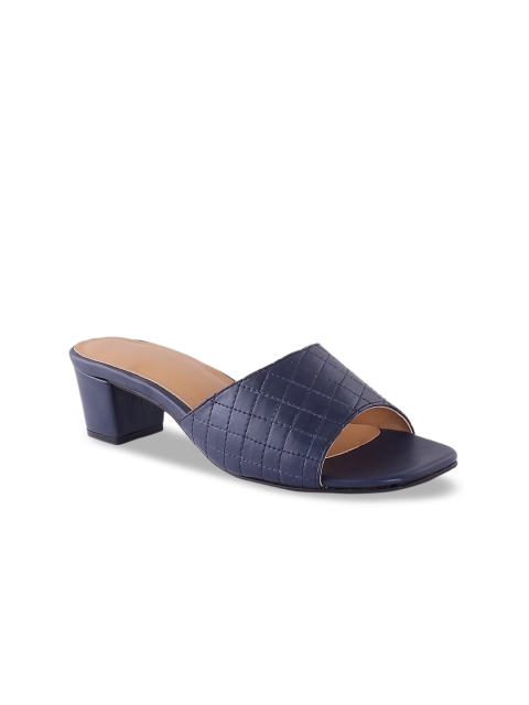 

Siendo Desi Women Blue Solid Mules