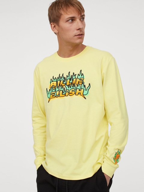 

H&M Men Multicolored Billie Eilish Print Sweatshirt, Multi