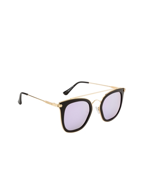 

Ted Smith Women Aviator Sunglasses TS-S-17048S_BLK-PUR, Purple