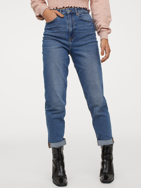 

H&M Women Blue Mom Jeans