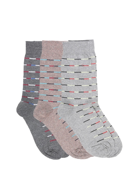 

Dollar Men Pack of 3 Assorted Calf-Length Socks