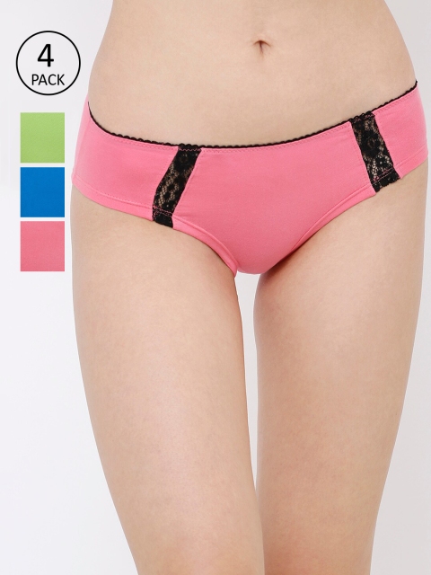 

Heart 2 Heart Women Pack of 4 Assorted Alisha Hipster Briefs UW 101AISH