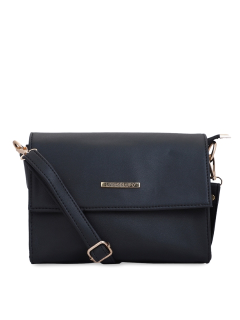 

Lapis O Lupo Black Solid Sling Bag