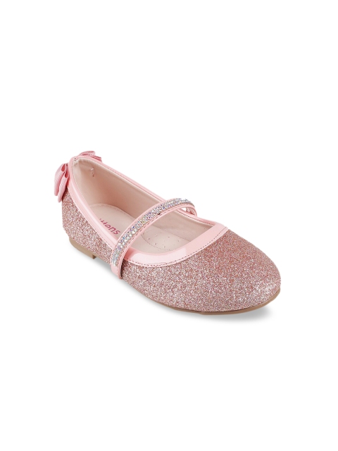 

Kittens Girls Pink Embellished Ballerinas