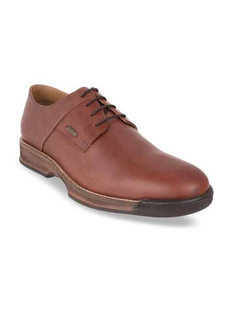 

Buckaroo Men Brown Solid Leather Derbys