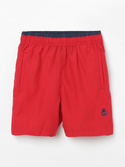 

Kappa Boys Red Solid Regular Fit Regular Shorts