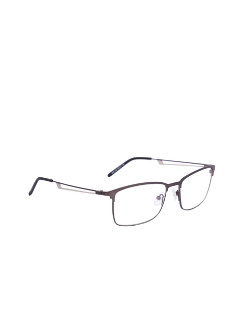 

MARC LOUIS Unisex Black Solid Full Rim Rectangle Frames
