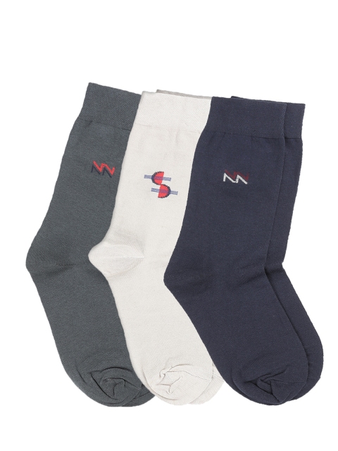 

Dollar Men Pack of 3 Assorted Calf-Length Socks