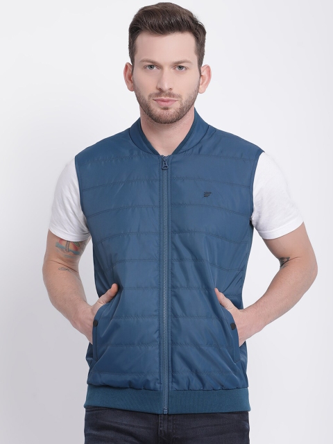 

t-base Men Blue Solid Fleece Sweatshirt