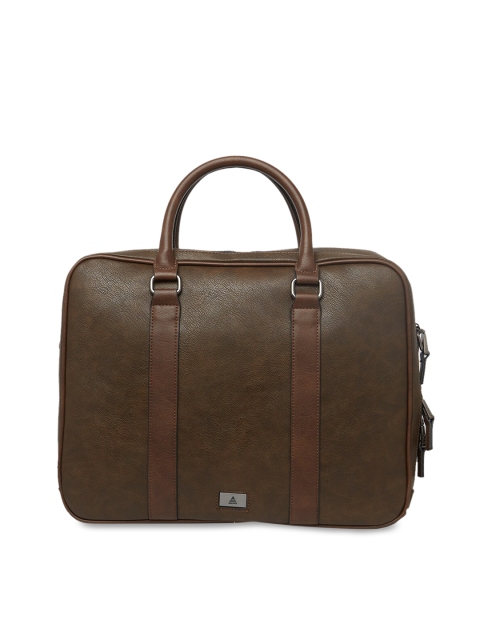 

ALDO Men Brown Solid Messenger Bag