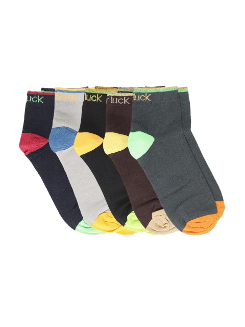 

Dollar Men Pack of 5 Assorted Ankle-Length Socks