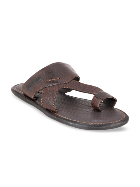 

Buckaroo Men Brown Leather Comfort Sandals