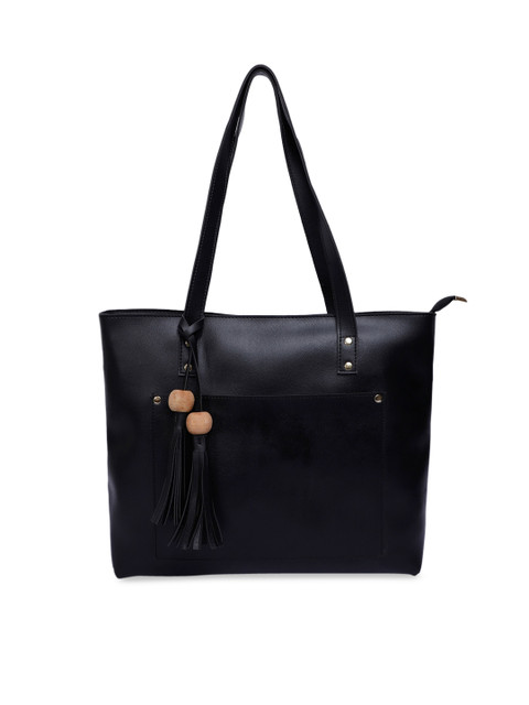 

Bagsy Malone Black Solid Shoulder Bag