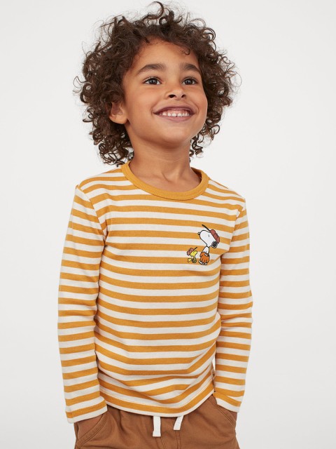 

H&M Boys 2-Pack Jersey Tops, Multi