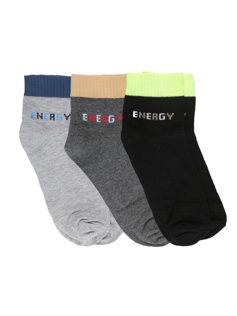 

Dollar Men Pack of 3 Assorted Above Ankle-Length Socks