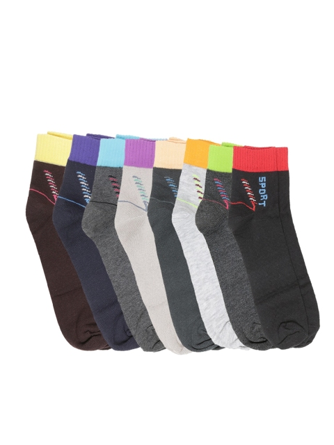 

Dollar Men Pack of 5 Assorted Ankle-Length Socks